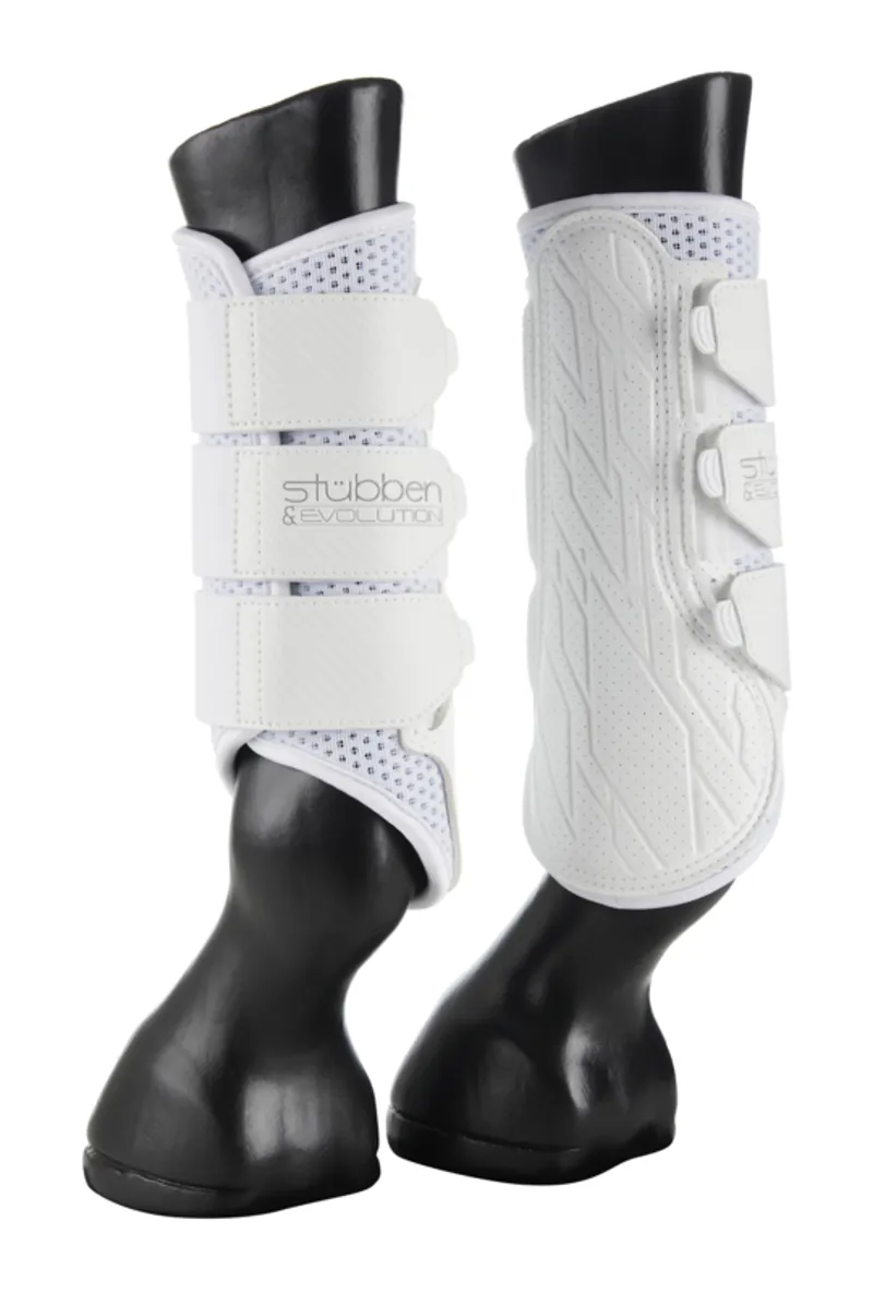 Stubben Airflow Brushing Boots White