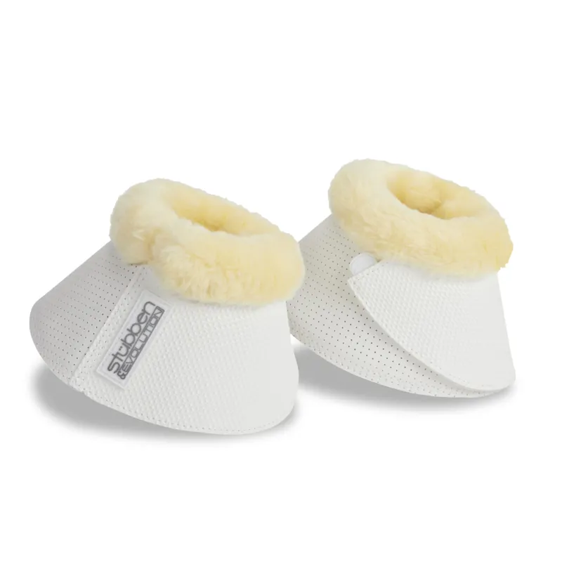 Stubben Gravity Over Reach Boots Fleece Lined White