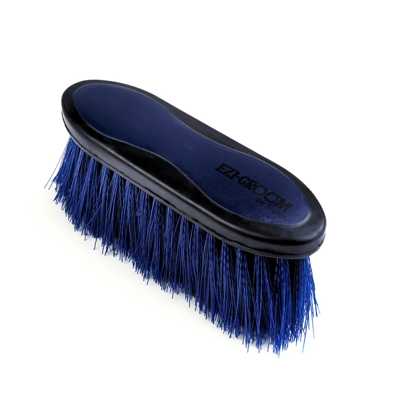 EZI-GROOM Long Bristle Dandy Brush Navy