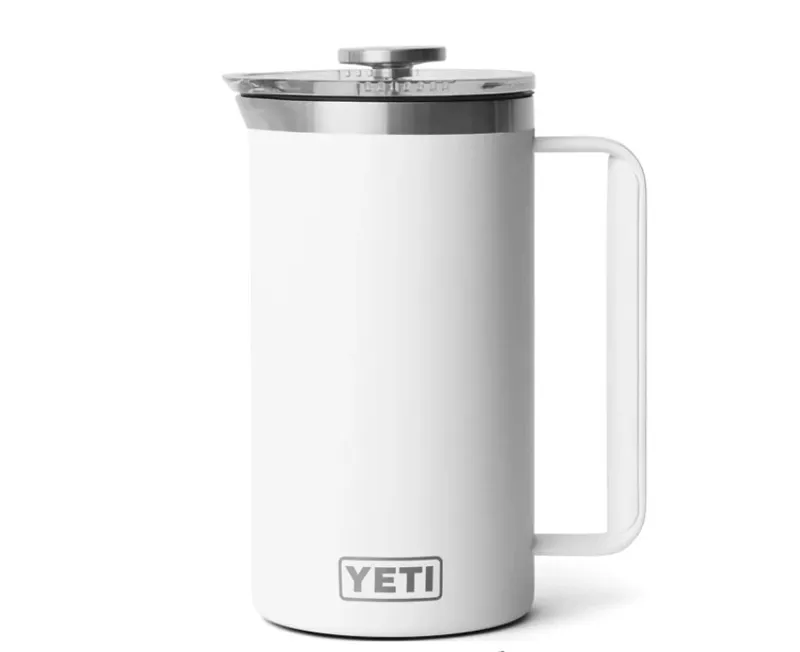 YETI French Press Cafetiere 34oz White