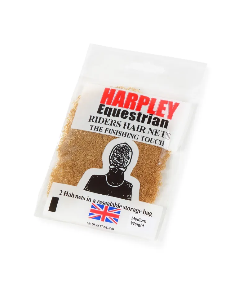 Harpley Heavyweight Hairnet 2 Pack Light Brown