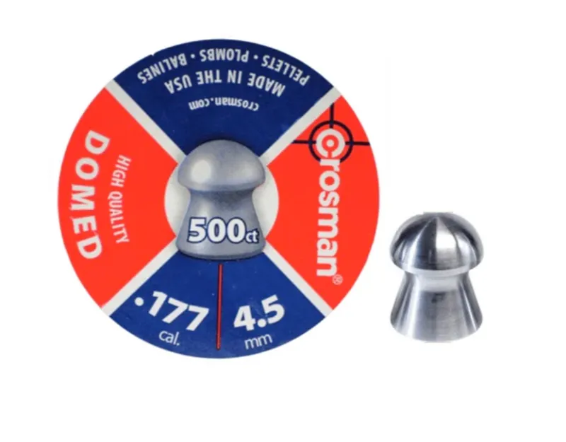 Crosman High Quality Domed .177 Airgun Pellets 7.4gr Size :4.5