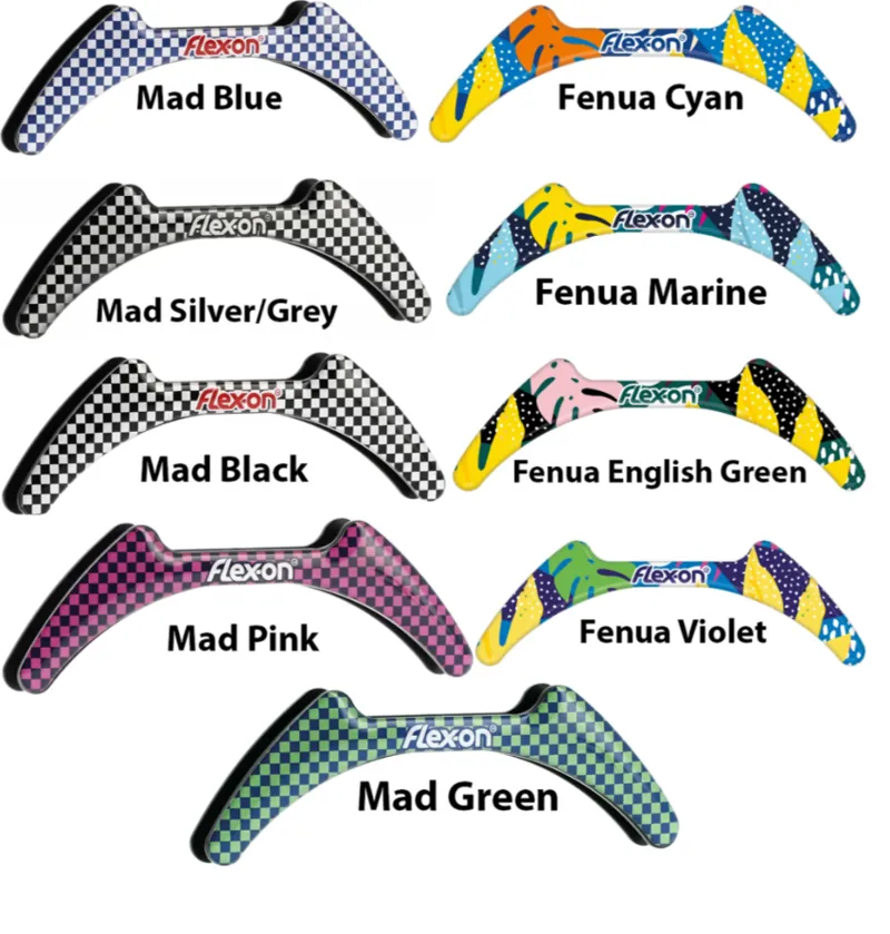 Flex-On Green Composite Stirrup Magnets - Fenua Violet