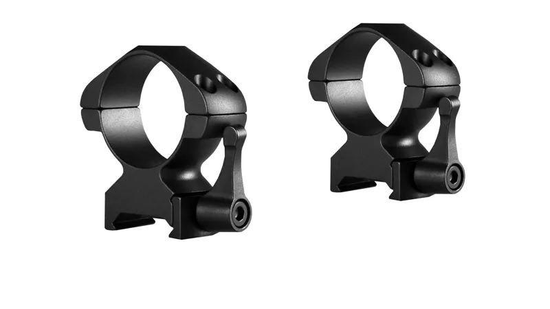 Precision Steel Ring Mounts 30mm 2 Piece Weaver High Lever 23017	
