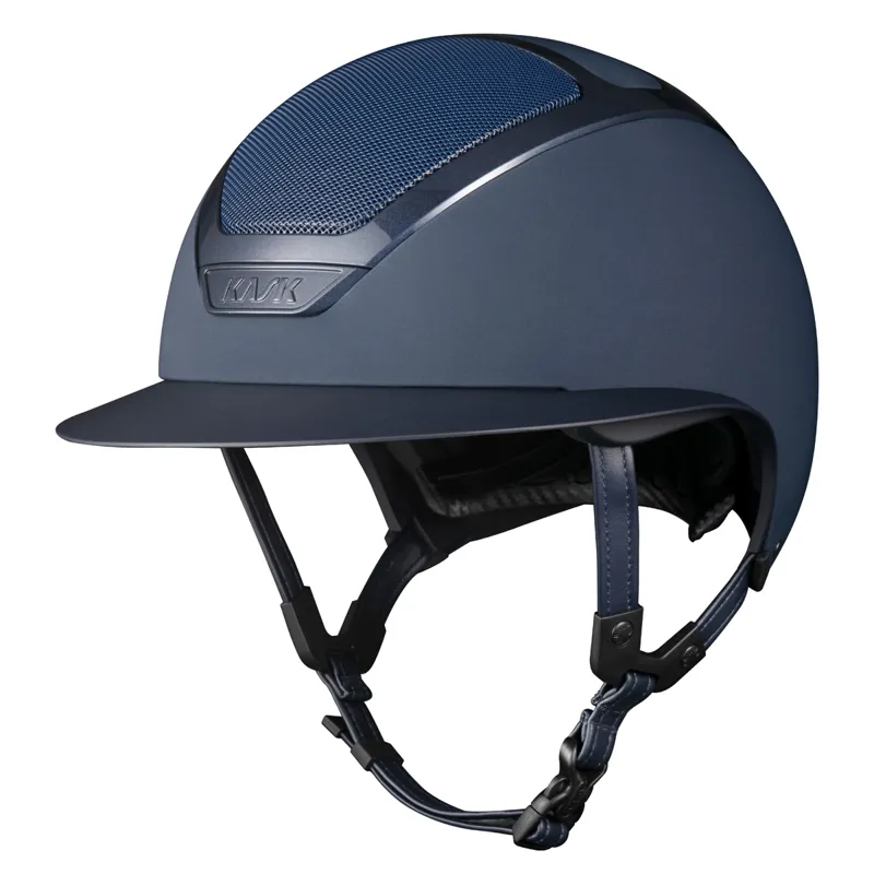 Kask Star Lady Chrome Riding Hat Navy