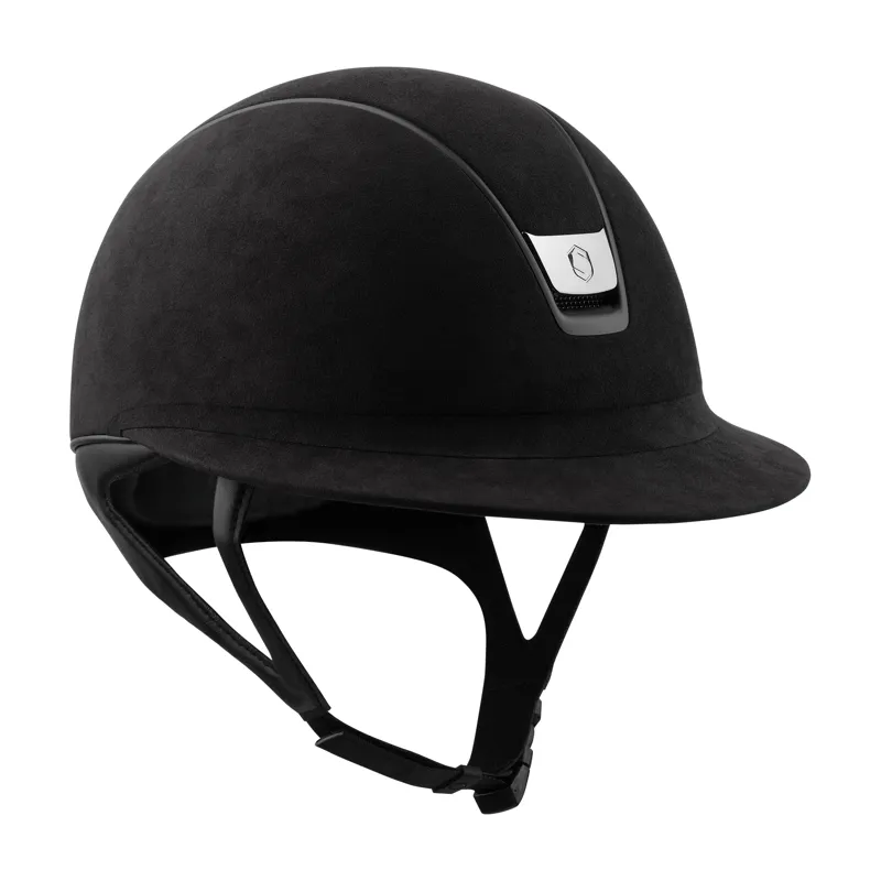 Miss Premium 2.0 Alcantara Black Riding Hat Medium