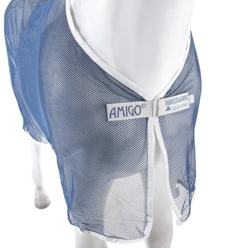 Horseware Amigo Net Cooler Navy/Silver-4