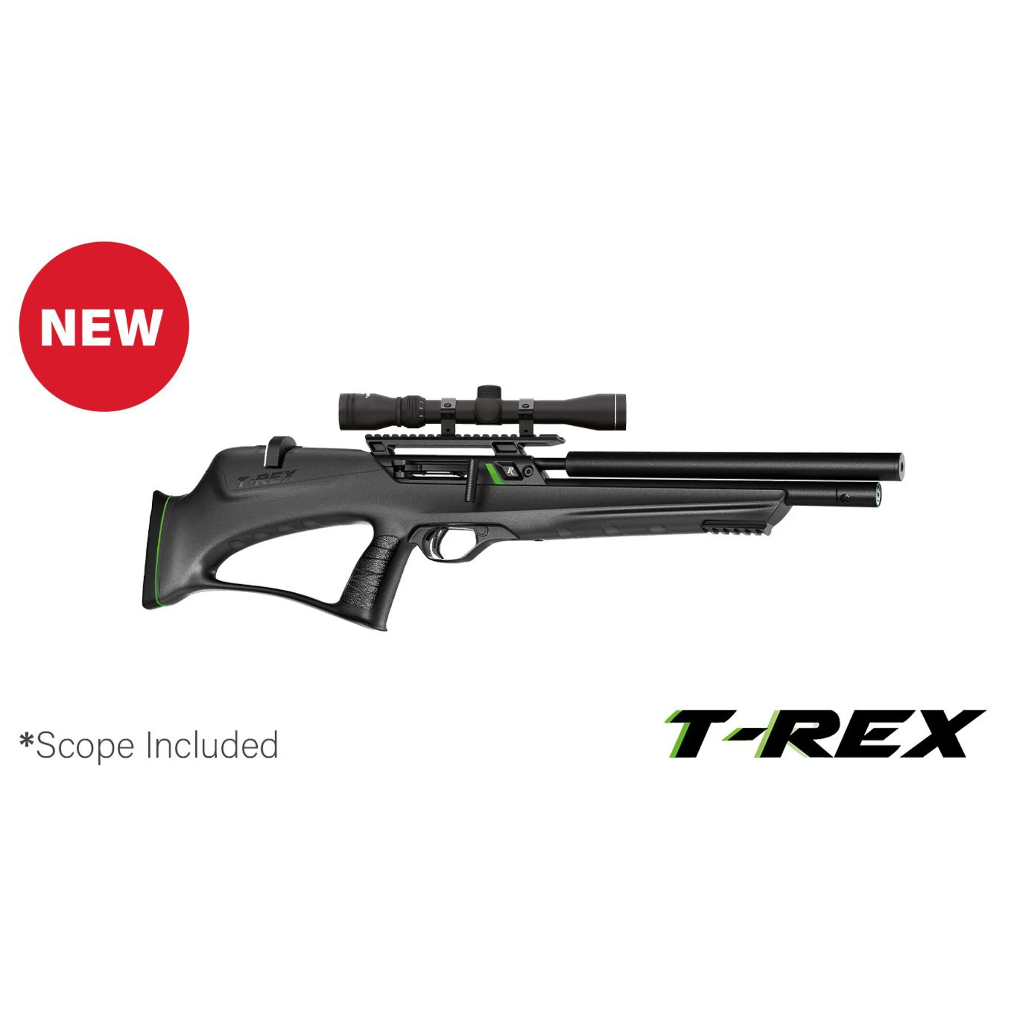 Remington T Rex Bullpup 22 PCP Air Rifle Black remington-t-rex-bullpup-22-pcp-air-rifle-black