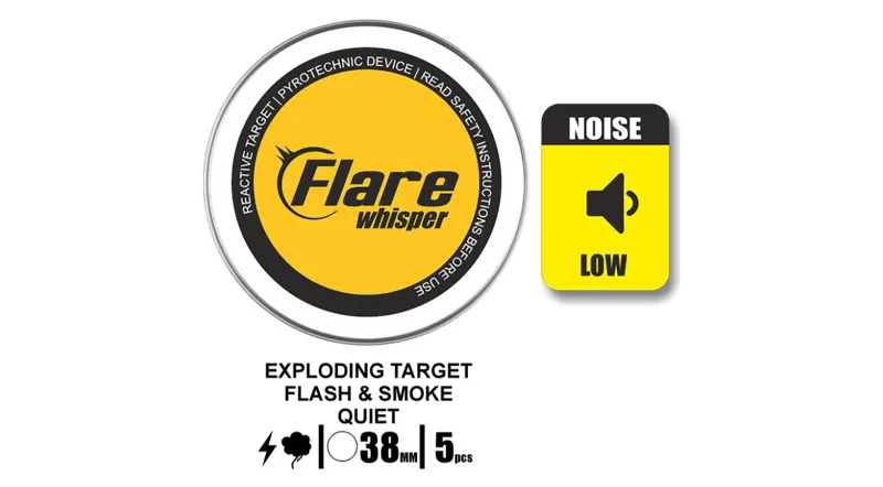 Flare Whisper 38S Exploding Target