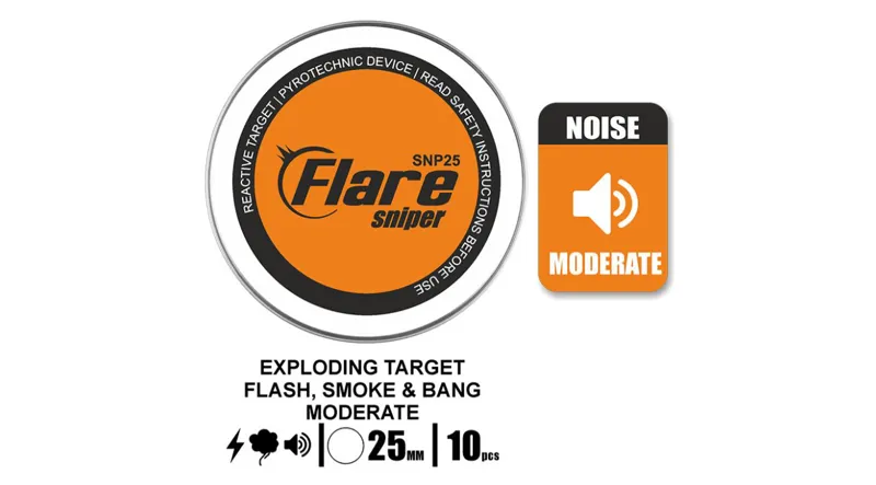 Flare Sniper 25L Reactive Target