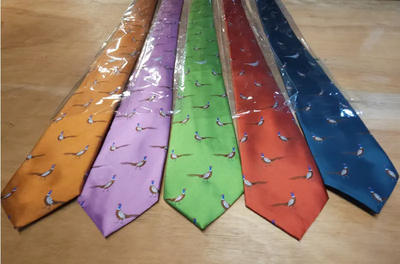 Taylor's Ties Pheasant Tie Poppy Red