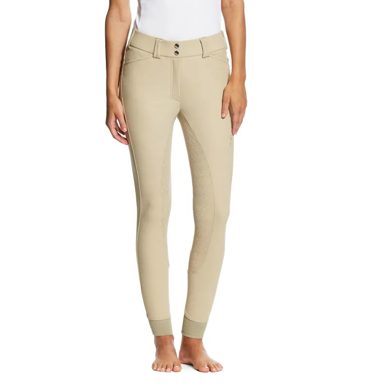 Ariat Tri Factor Grip Full Seat Breeches Tan