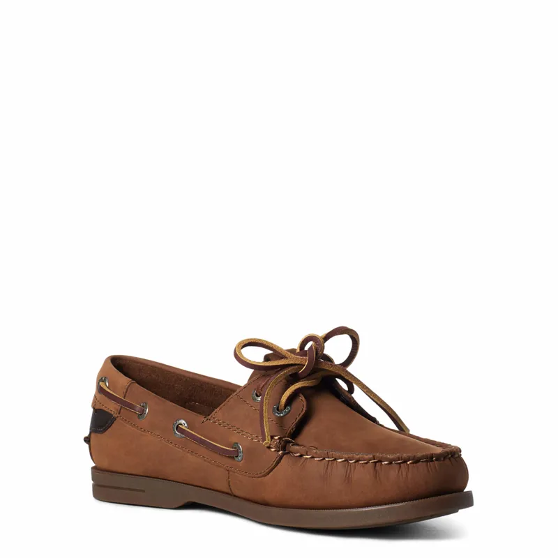 Ariat Antigua Deck Shoe Walnut-2