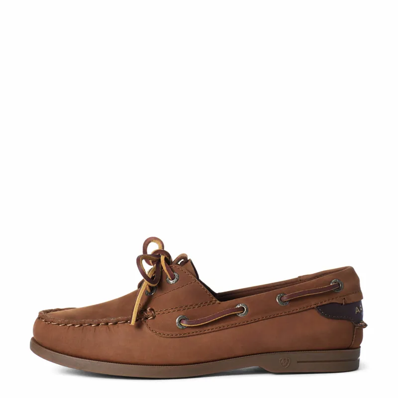 Ariat Antigua Deck Shoe Walnut