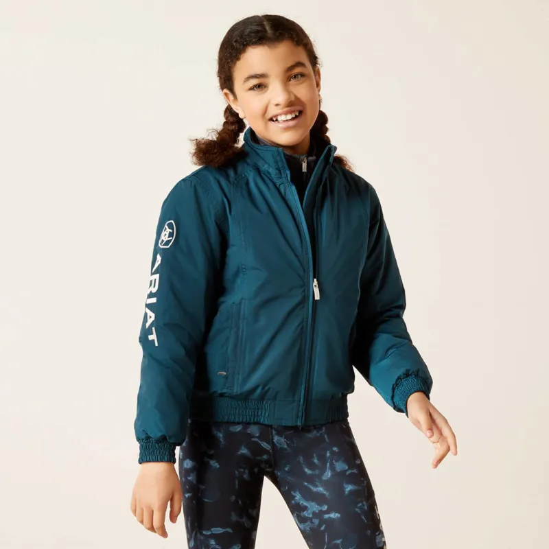 Ariat Youth Stable Insulated Jacket Reflecting Pond