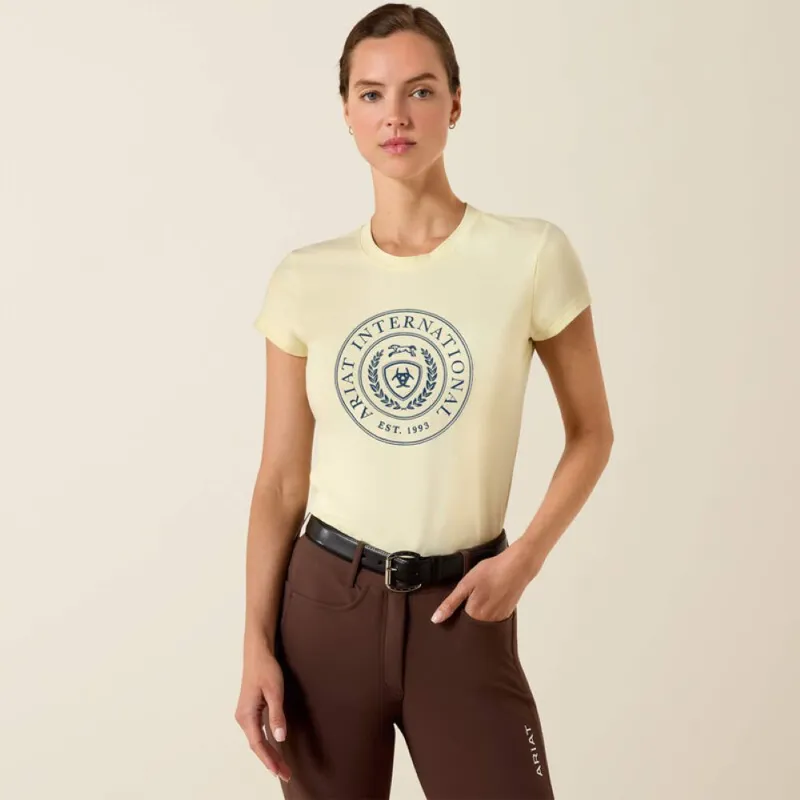 Ariat Heritage Crest T-Shirt Flan