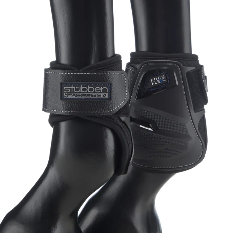 Stubben Hybrid Fetlock Boots Black