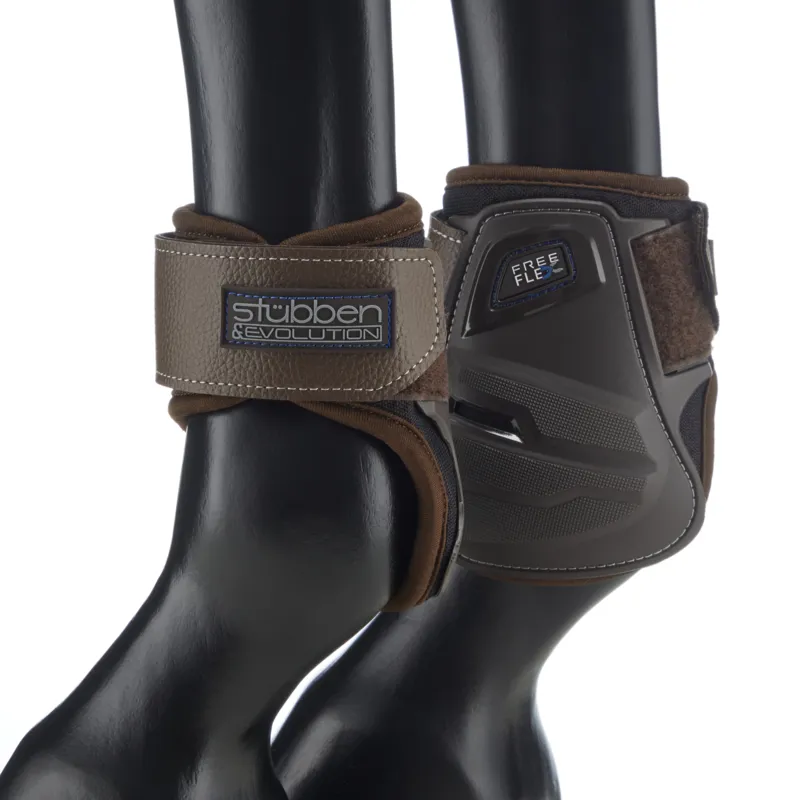 Stubben Hybrid Fetlock Boots Brown