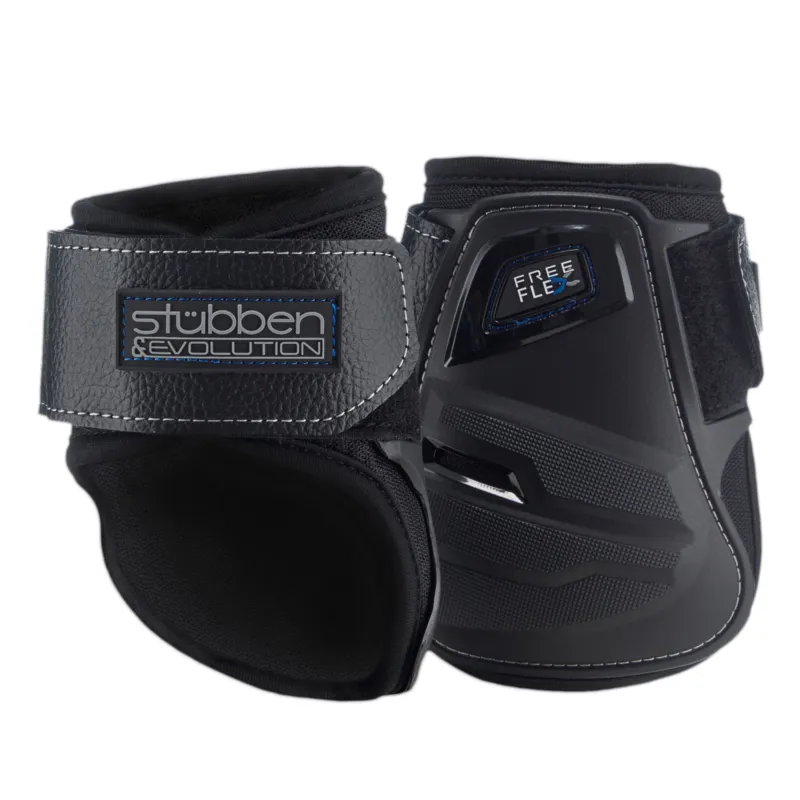 Stubben Hybrid Fetlock Boots Black-1