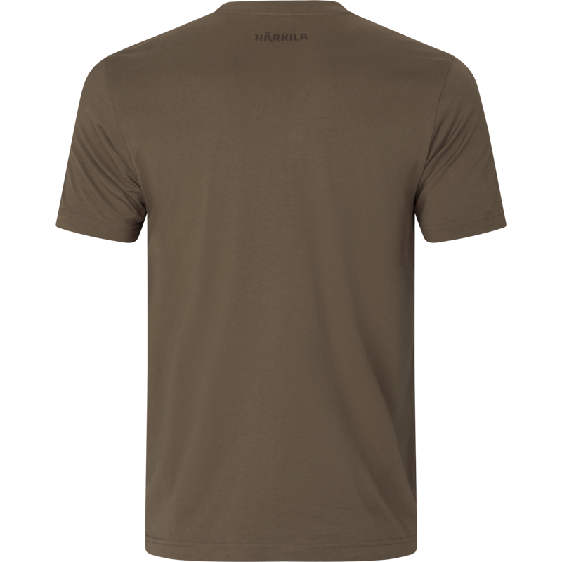Harkila H Logo T-Shirt Major Brown-1