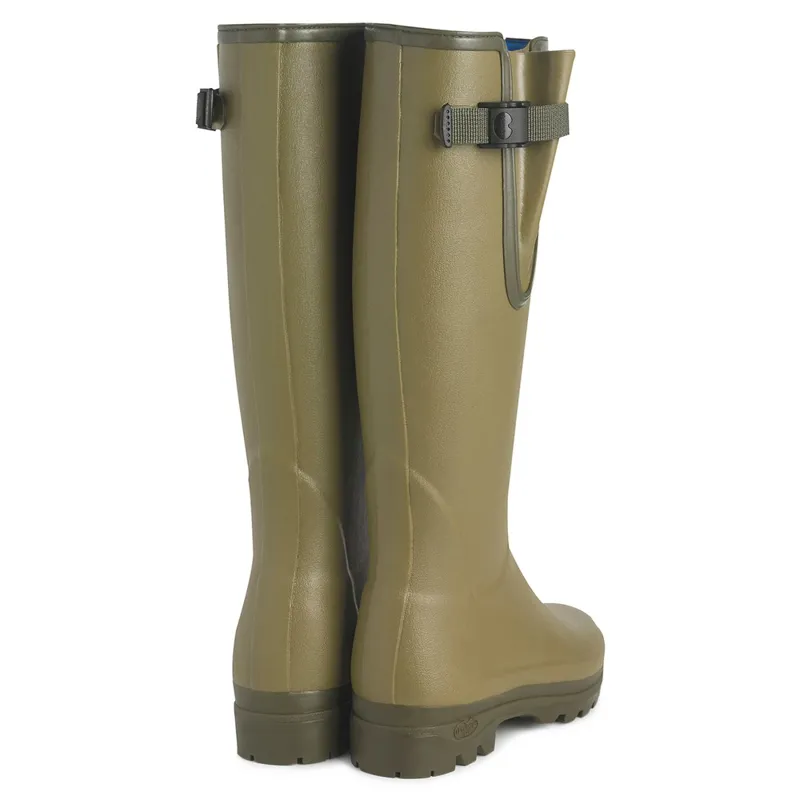 Le Chameau Men's Vierzonord Neoprene Lined Wellington Boot Green-1