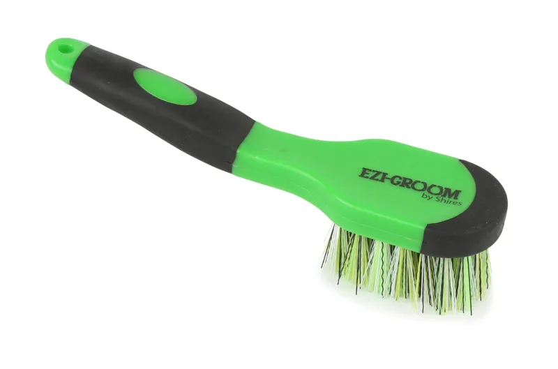 EZI-GROOM Grip Bucket Brush Lime Green