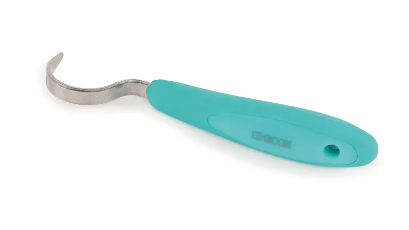 EZI-GROOM Grip Hoof Pick Sea Green
