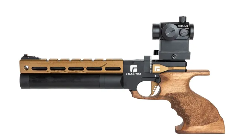 Reximex Mito Race Air Pistol - Bronze Wood