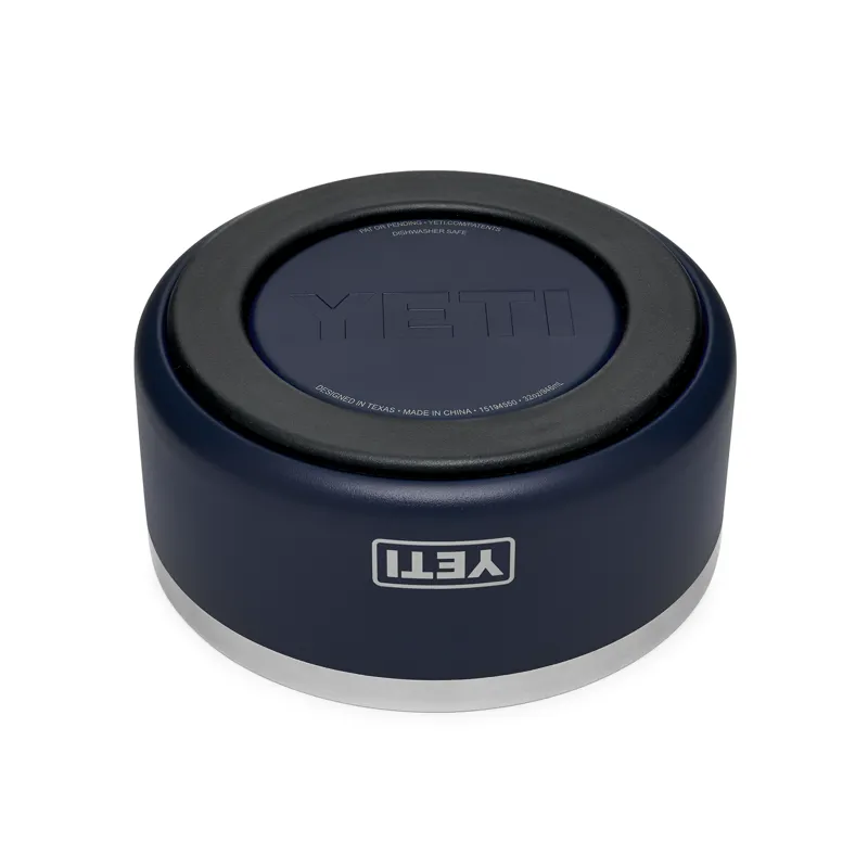 YETI Boomer 4 Non-Slip Stainless Steel Dog Bowl Navy-2
