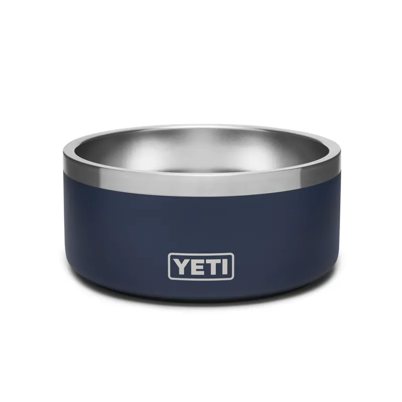 YETI Boomer 4 Non-Slip Stainless Steel Dog Bowl Navy-1