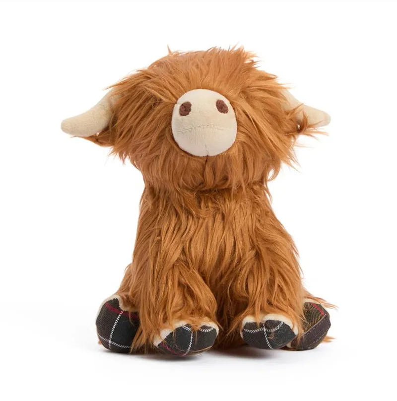Barbour Highland Cow Dog Toy