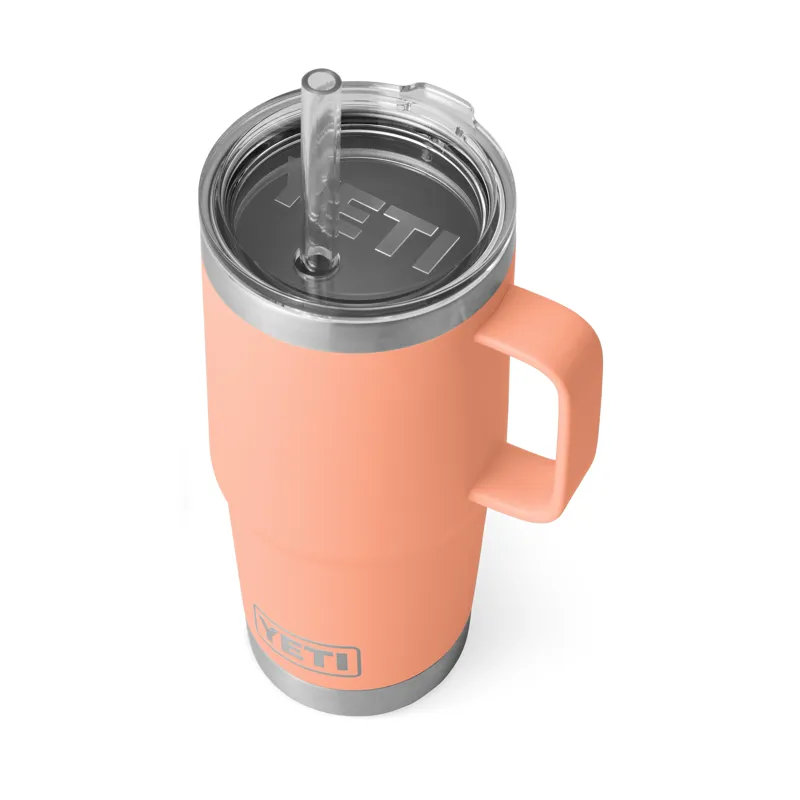 YETI Rambler Straw Mug 25oz Lowcountry Peach-1