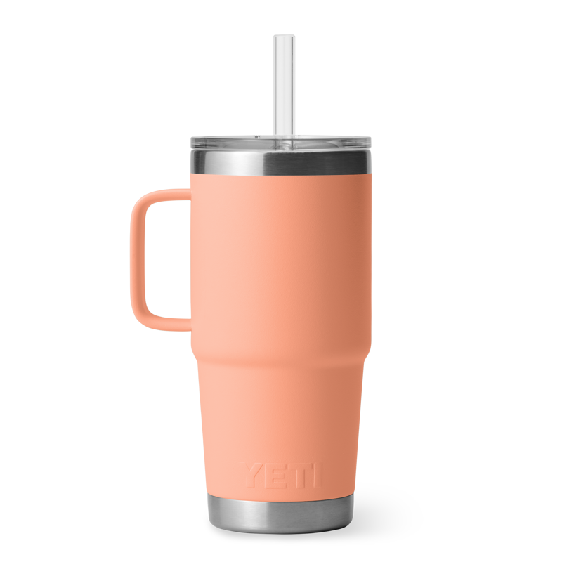 YETI Rambler Straw Mug 25oz Lowcountry Peach-3