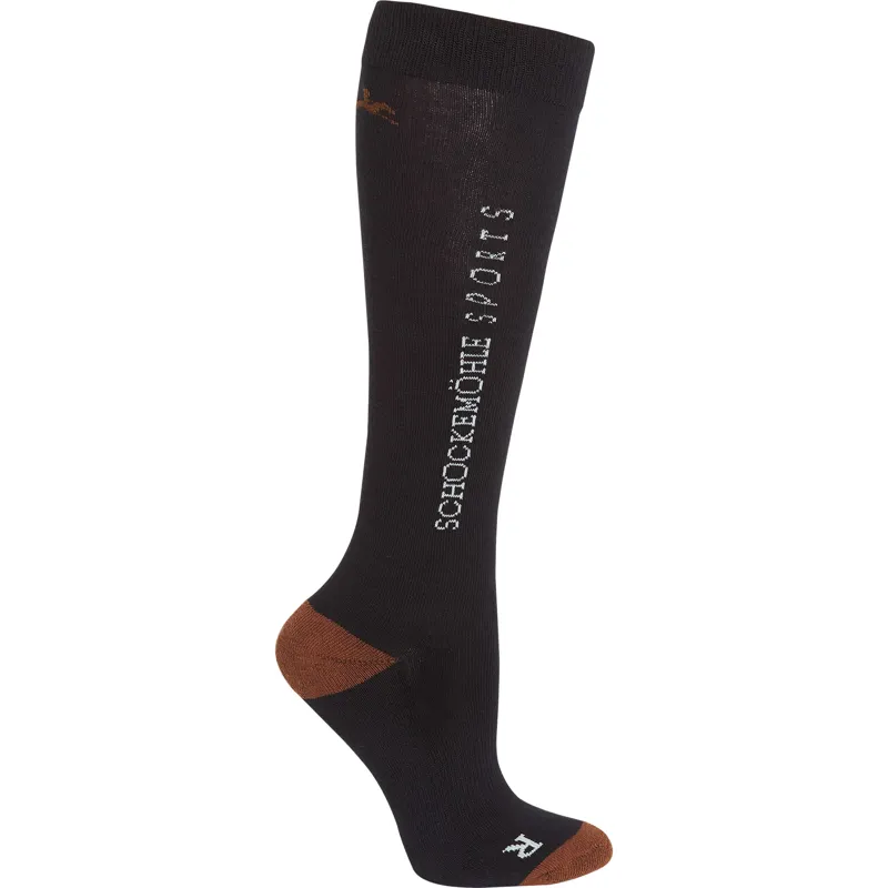 Schockemohle Sporty 15 Winter Socks Black