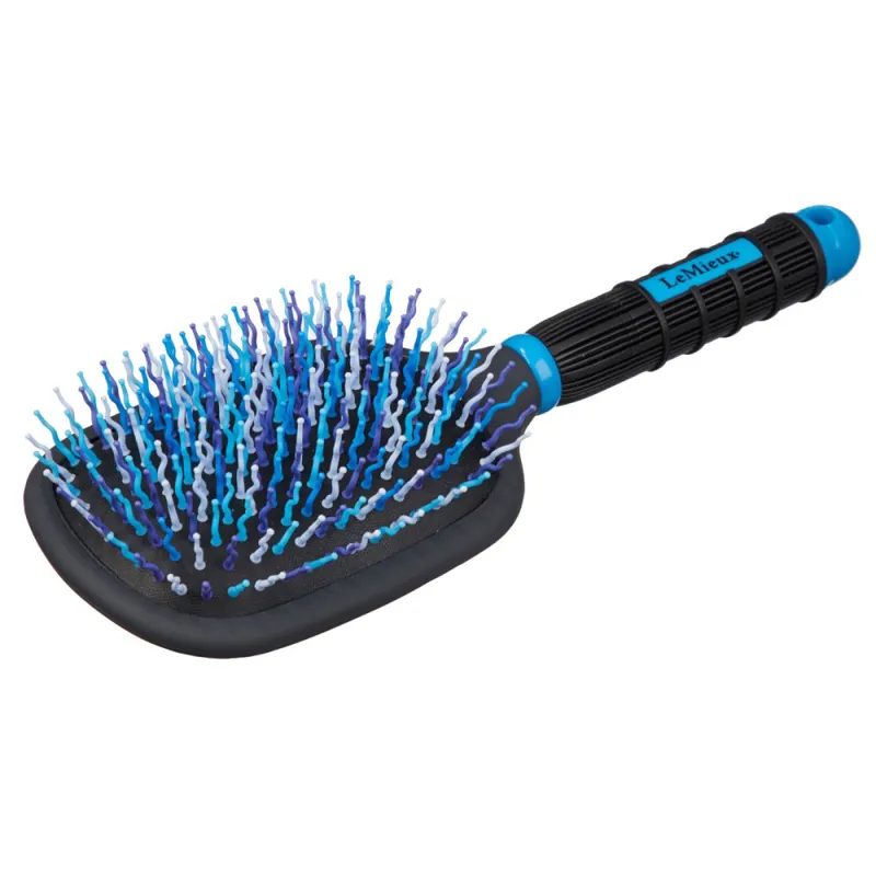 LeMieux Tangle Tidy Mane and Tail Brush Blue