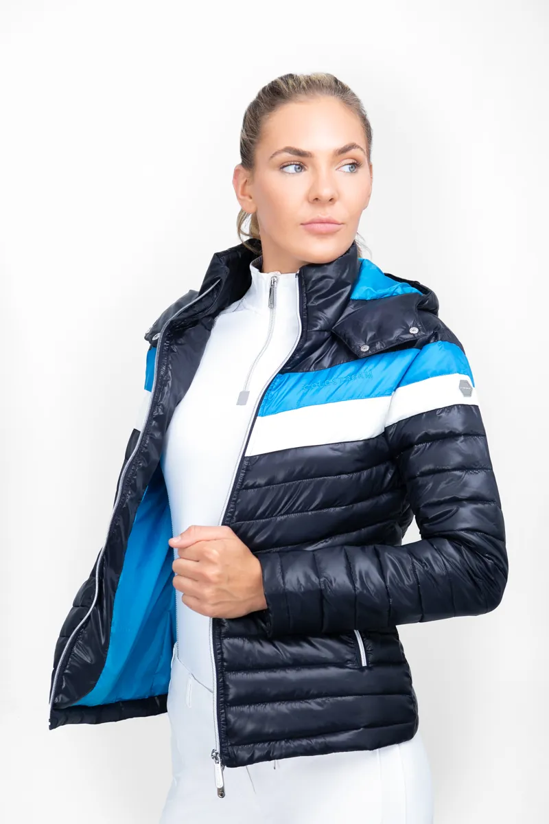 Coldstream Southdean Quilted Jacket Navy/White/Blue-1
