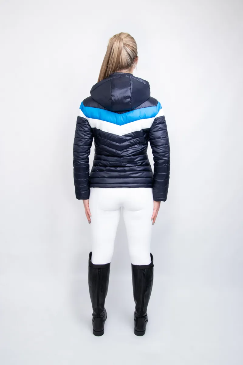 Coldstream Southdean Quilted Jacket Navy/White/Blue-2