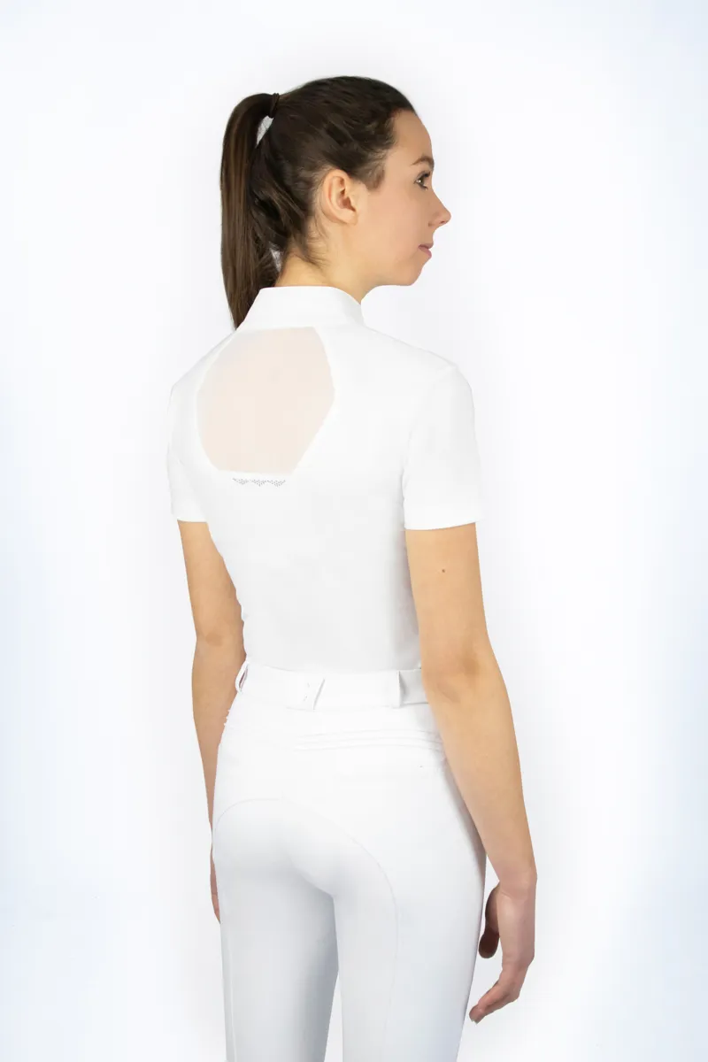 Coldstream Lanark Show Shirt White-3