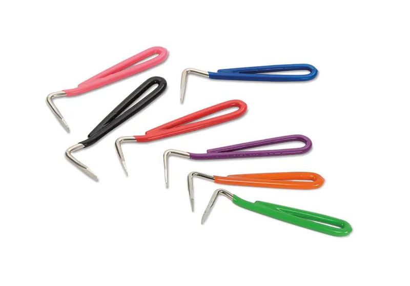 Shires Pear Shaped Hoof Pick Blue