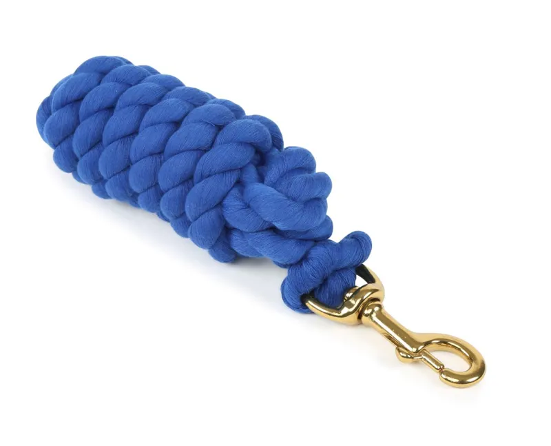 Shires Lead Rope With Trigger Clip Royal Blue