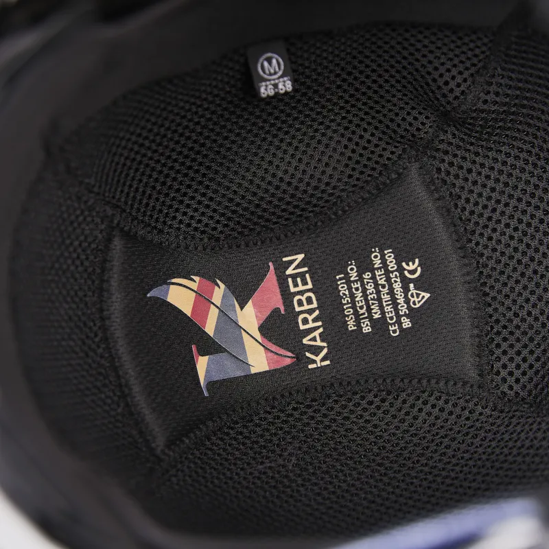 Karben Stella Riding Hat Navy-3