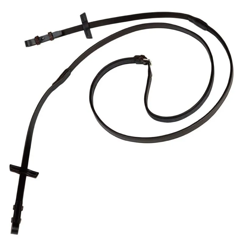 Stubben NT Grip Reins Ebony Full