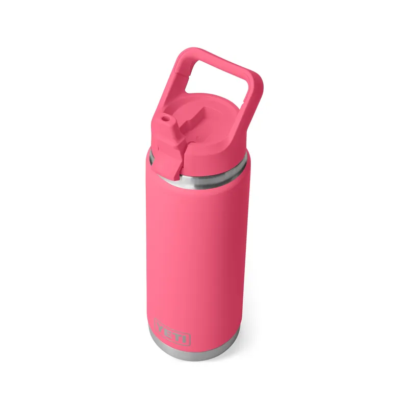 YETI Rambler Straw Bottle 26oz Tropical Pink-4