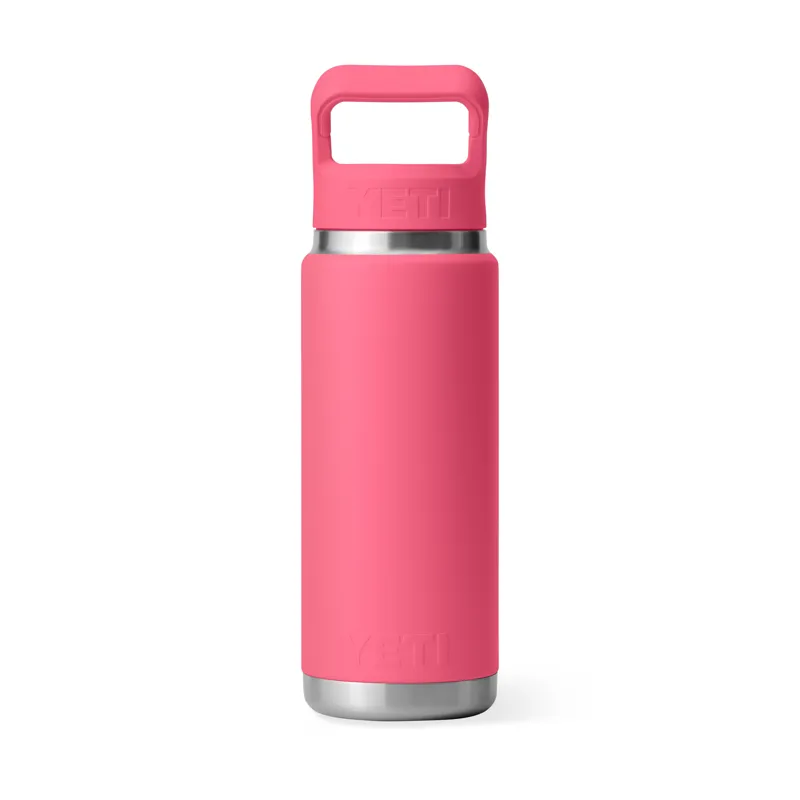 YETI Rambler Straw Bottle 26oz Tropical Pink-1