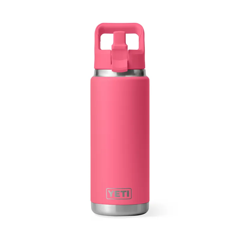 YETI Rambler Straw Bottle 26oz Tropical Pink-2