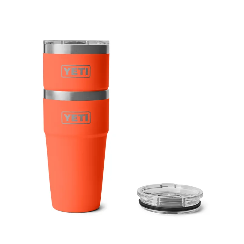 YETI Rambler Stackable Cup 20oz Papaya-3
