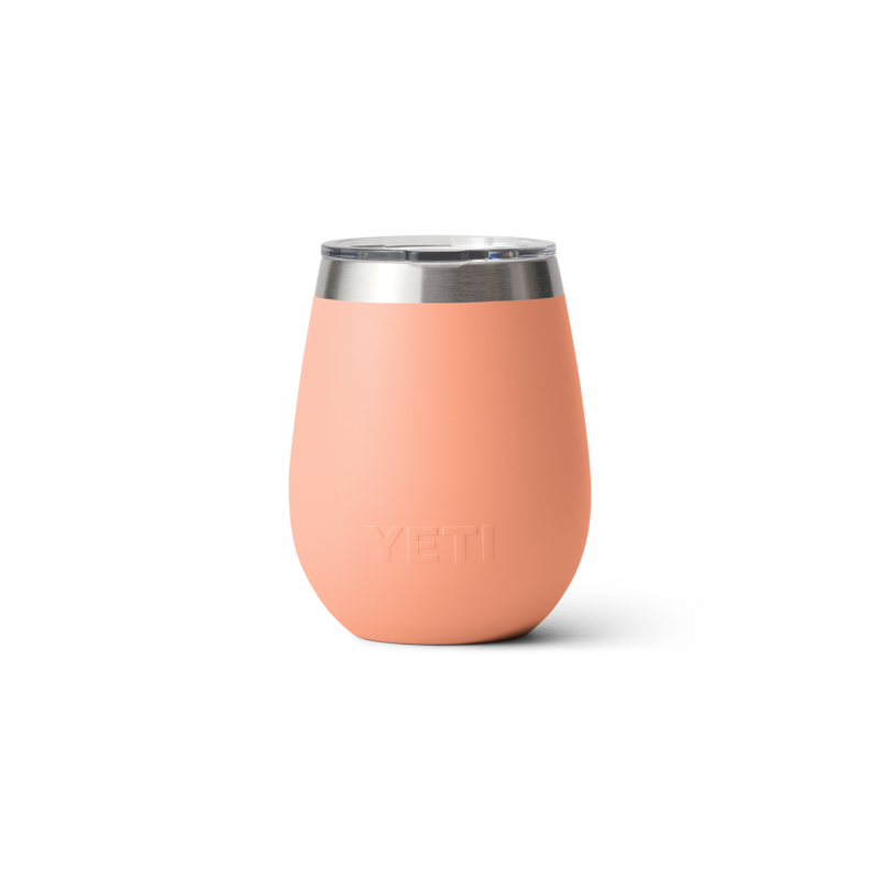 YETI Rambler Wine Tumbler 10oz 2.0 Lowcountry Peach-1