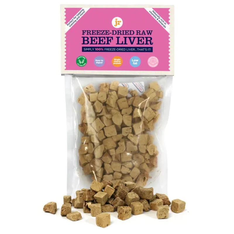 JR Pet Products Freeze Dried Beef Liver Dog Treats