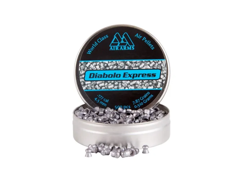 Air Arms Diabolo Express Air Gun Pellets .177 7.87gr Size 4.5mm