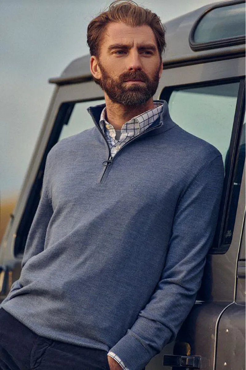 Barbour Hanstead Country Active Shirt Blue-1